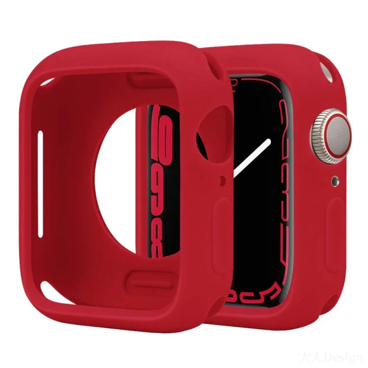 糖果矽膠半覆蓋錶殼，適用於 Apple Watch 系列 42mm / 44mm
