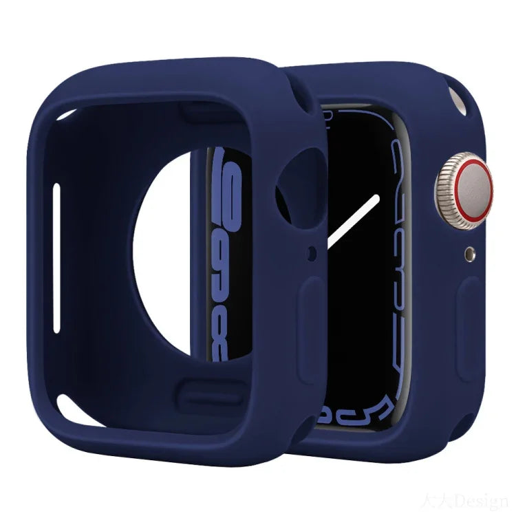 糖果矽膠半覆蓋錶殼，適用於 Apple Watch 系列 42mm / 44mm