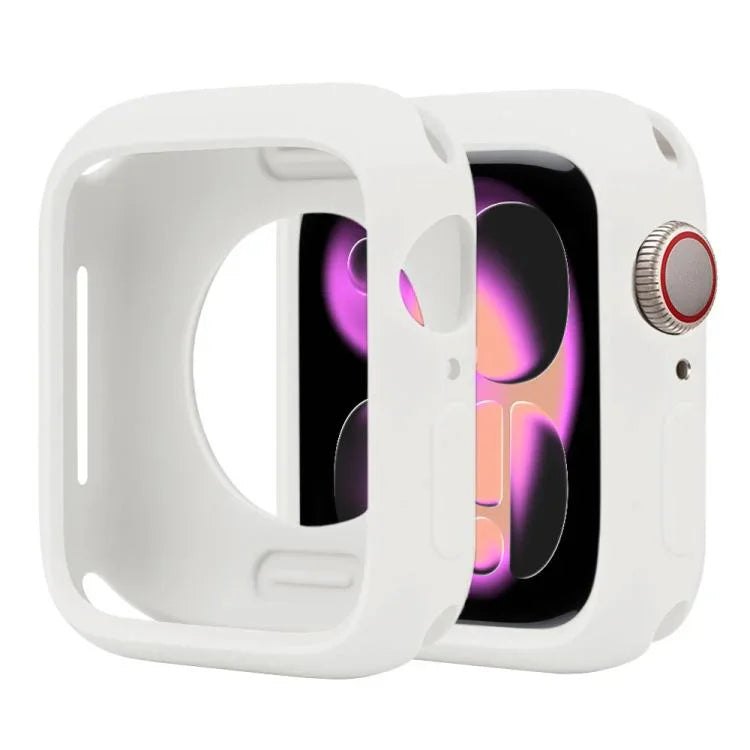 糖果矽膠半覆蓋錶殼，適用於 Apple Watch 系列 11 / 10 46mm