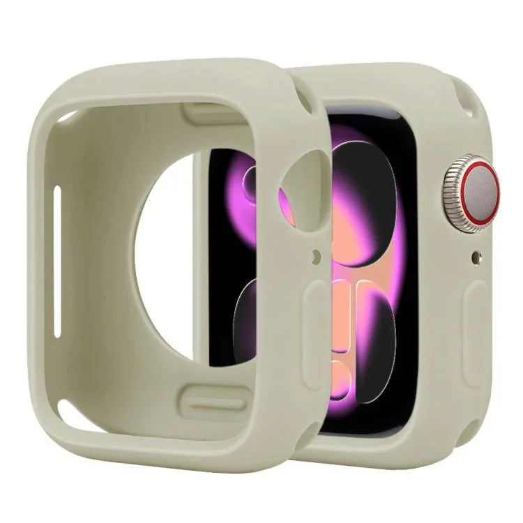 糖果矽膠半覆蓋錶殼，適用於 Apple Watch 系列 11 / 10 46mm