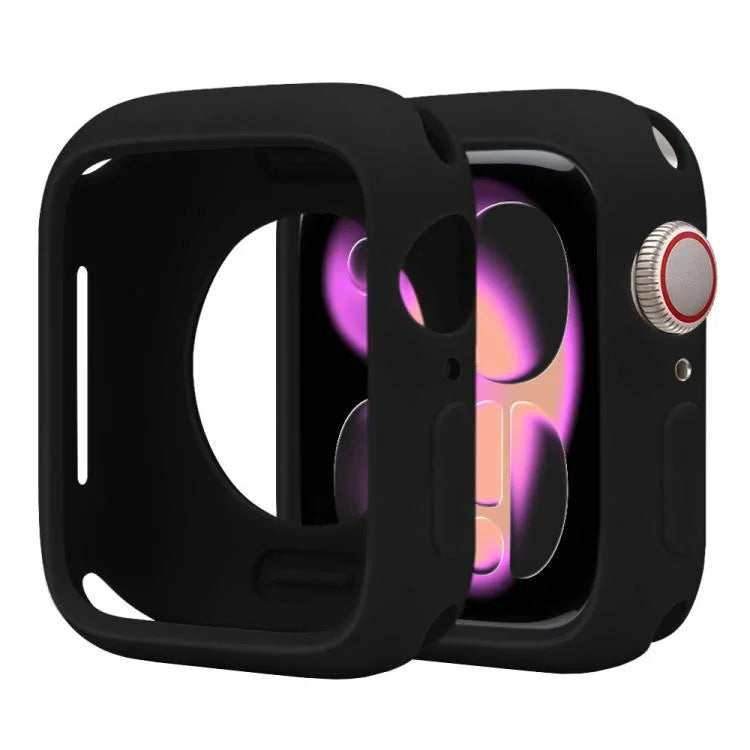 糖果矽膠半覆蓋錶殼，適用於 Apple Watch 系列 11 / 10 46mm
