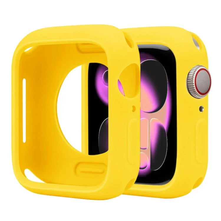 糖果矽膠半覆蓋錶殼，適用於 Apple Watch 系列 11 / 10 46mm