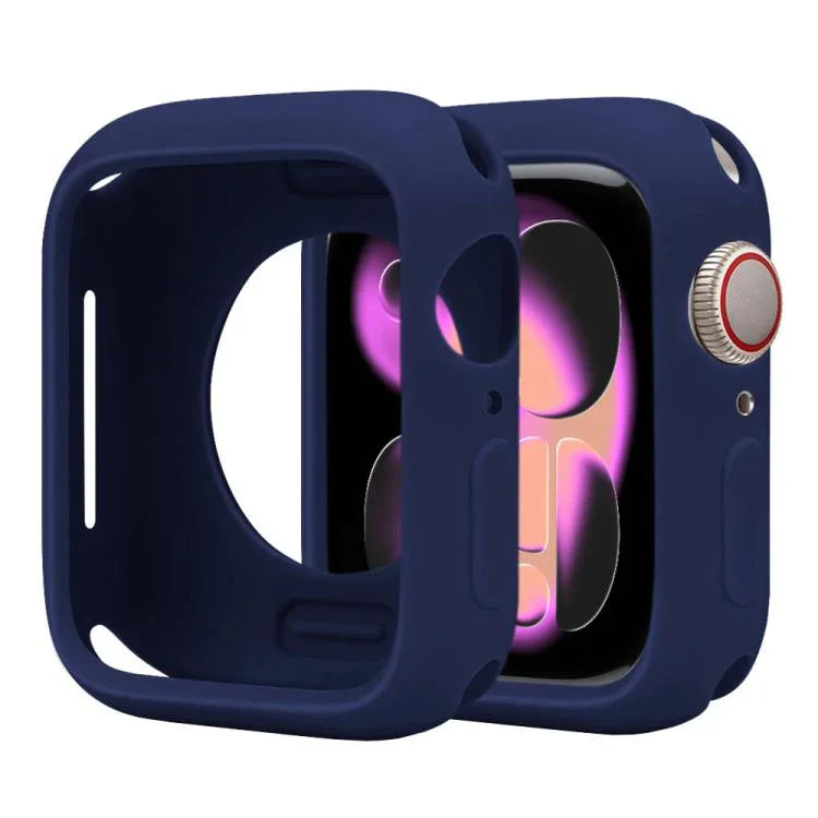 糖果矽膠半覆蓋錶殼，適用於 Apple Watch 系列 11 / 10 46mm
