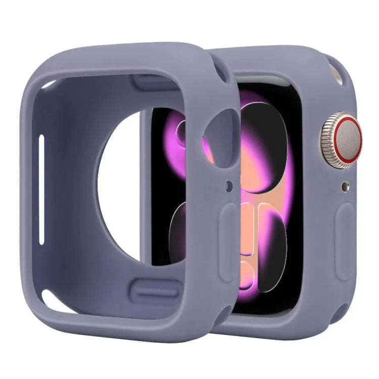 糖果矽膠半覆蓋錶殼，適用於 Apple Watch 系列 11 / 10 46mm