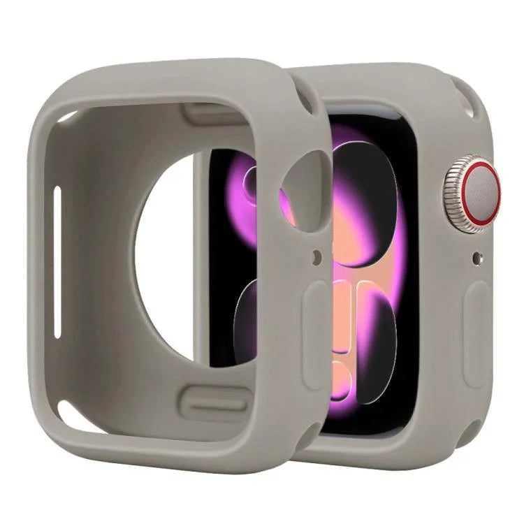 糖果矽膠半覆蓋錶殼，適用於 Apple Watch 系列 11 / 10 46mm