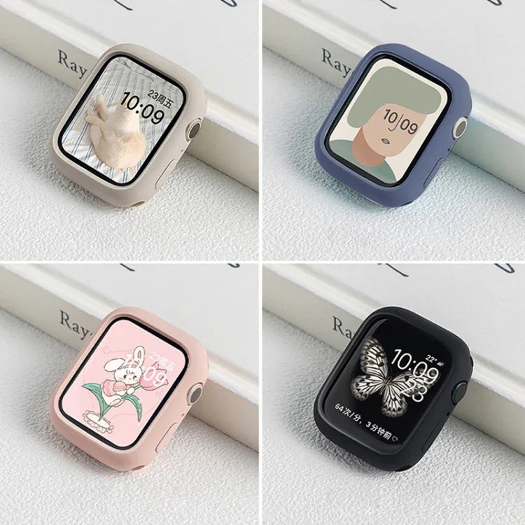 糖果矽膠半覆蓋錶殼，適用 Apple Watch Series 41mm
