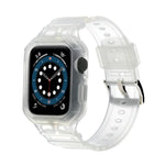 裝甲 TPU 錶殼一體式錶帶，適用於 Apple Watch 系列 10 / 11 46mm，適用於 Apple Watch 系列 10 / 11 42mm