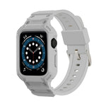 裝甲 TPU 錶殼一體式錶帶，適用於 Apple Watch 系列 10 / 11 46mm，適用於 Apple Watch 系列 10 / 11 42mm