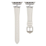 X形扣真皮錶帶，適用於 Apple Watch 46mm / 49mm / 45mm / 44mm，適用於 Apple Watch 42mm / 41mm / 40mm / 38mm