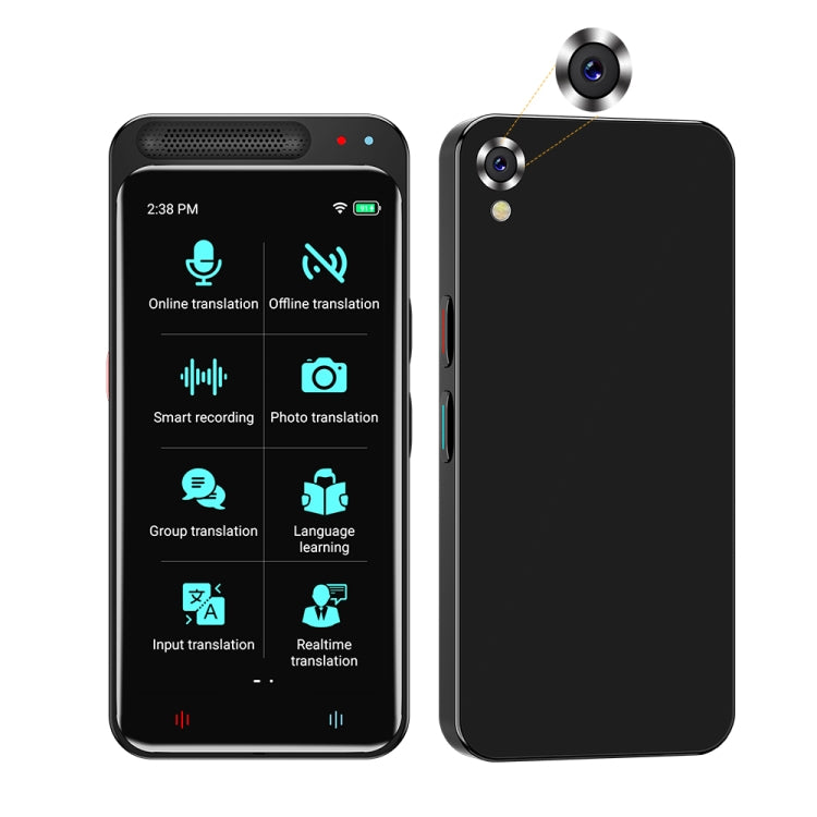 VORMOR Z6 5.0 吋高清觸控螢幕智能 AI 翻譯器 139 種語言支援離線翻譯／拍照翻譯