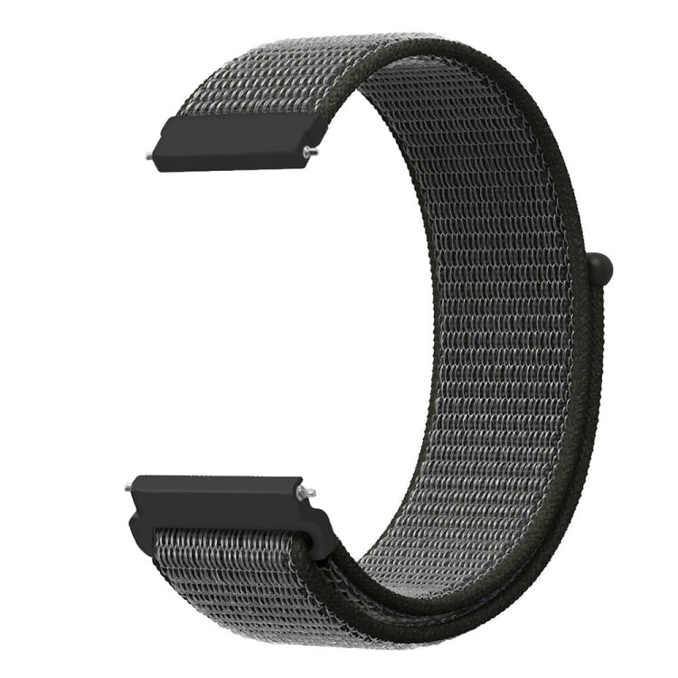 簡約尼龍編織錶帶，適用於 Samsung Galaxy Watch 46mm