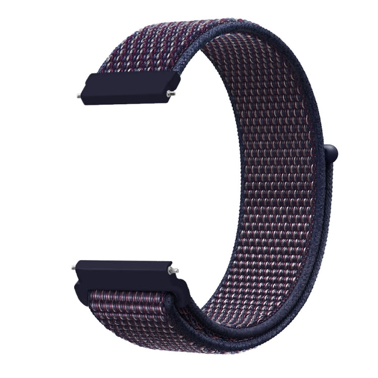 簡約尼龍編織錶帶，適用於 Samsung Galaxy Watch 46mm