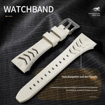 RedPepper 裝甲金屬殼一體式矽膠錶帶，適用於 Apple Watch 44mm / 45mm