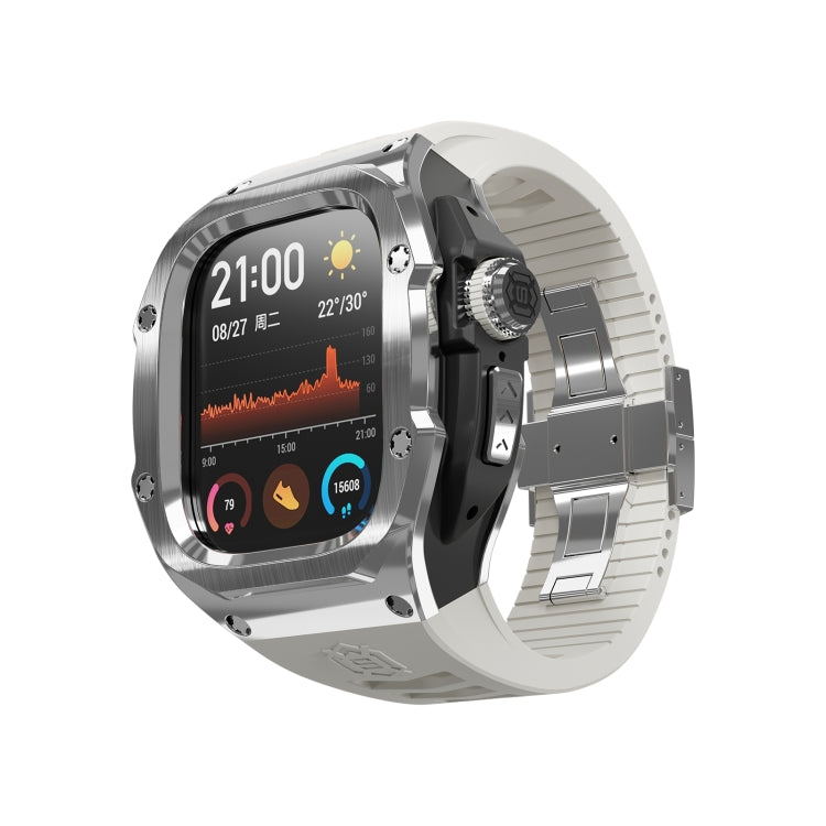 RedPepper Armor 金屬殼整合矽膠錶帶，適用 Apple Watch Ultra 3 / 2 / 1 49mm