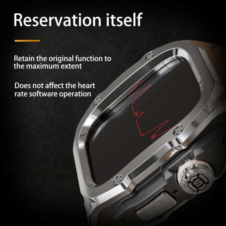RedPepper Armor 金屬殼整合矽膠錶帶，適用 Apple Watch Ultra 3 / 2 / 1 49mm