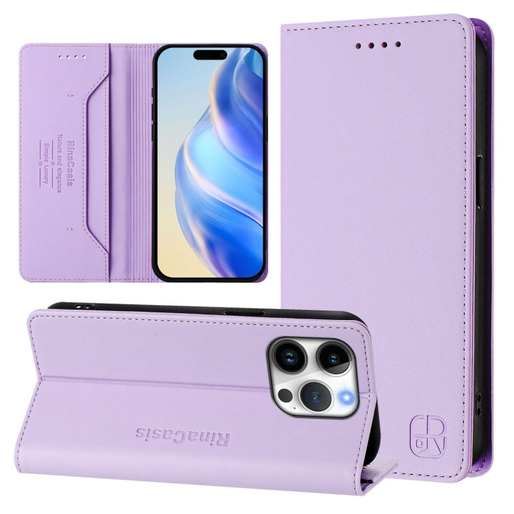 RC01 雙折磁吸 RFID 皮革手機殼，適用於 iPhone 17e / 16e、iPhone 17 Pro Max、iPhone 17 Pro、iPhone 17、iPhone Air、iPhone 16 Pro Max