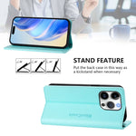 RC01 雙折磁吸 RFID 皮革手機殼，適用於 iPhone 16 Pro、iPhone 16 Plus、iPhone 16、iPhone 15 Pro Max、iPhone 15 Pro、iPhone 15 Plus