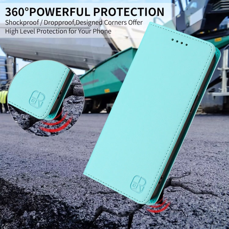 RC01 雙折磁吸 RFID 皮革手機殼，適用於 iPhone 16 Pro、iPhone 16 Plus、iPhone 16、iPhone 15 Pro Max、iPhone 15 Pro、iPhone 15 Plus