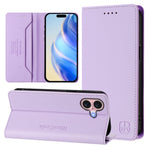 RC01 雙折磁吸 RFID 皮革手機殼，適用於 iPhone 16 Pro、iPhone 16 Plus、iPhone 16、iPhone 15 Pro Max、iPhone 15 Pro、iPhone 15 Plus