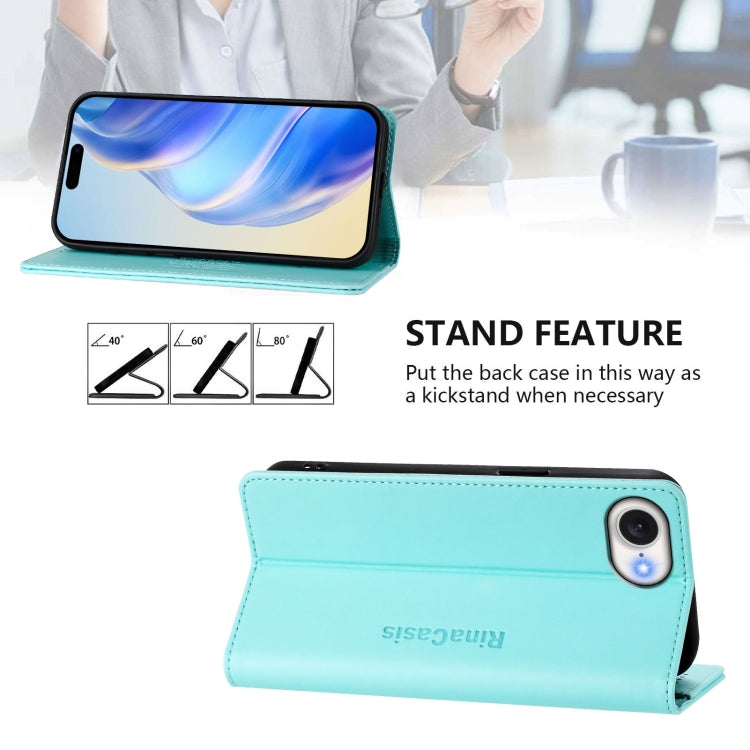 RC01 雙折磁吸 RFID 皮革手機殼，適用於 iPhone 17e / 16e、iPhone 17 Pro Max、iPhone 17 Pro、iPhone 17、iPhone Air、iPhone 16 Pro Max