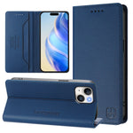 RC01 雙折磁吸 RFID 皮革手機殼，適用於 iPhone 16 Pro、iPhone 16 Plus、iPhone 16、iPhone 15 Pro Max、iPhone 15 Pro、iPhone 15 Plus