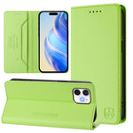 RC01 Dual-Folded Magnetic Suction RFID Leather Phone Case, For iPhone 11 Pro Max, For iPhone 11, For iPhone 11 Pro, For iPhone X / XS, For iPhone XR, For iPhone XS Max
