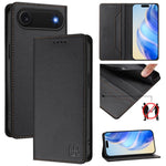 RC01 雙折磁吸 RFID 皮革手機殼，適用於 iPhone 17e / 16e、iPhone 17 Pro Max、iPhone 17 Pro、iPhone 17、iPhone Air、iPhone 16 Pro Max