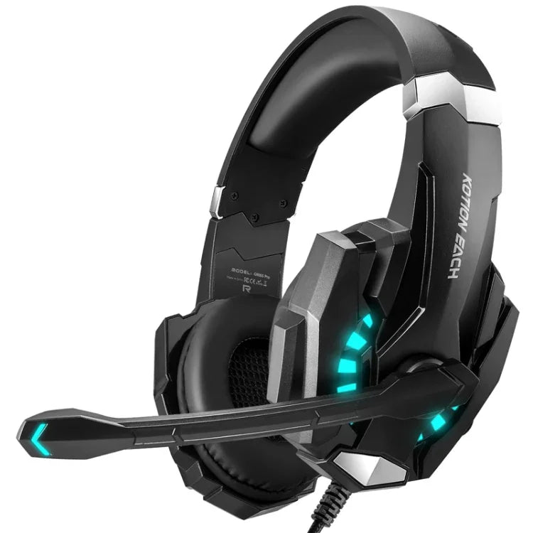 KOTION EACH G9000 Pro 頭戴式遊戲耳機附麥克風，線長：約 2.1m，G9000 Pro