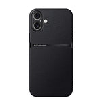 荔枝紋皮革磁吸全包覆防震手機殼，適用於 iPhone 17e / 16e、iPhone 17 Pro Max、iPhone 17 Pro、iPhone 17、iPhone Air、iPhone 16 Pro Max、iPhone 16 Pro、iPhone 16 Plus