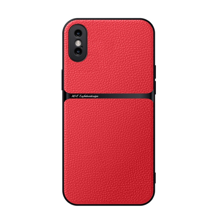 荔枝皮磁吸全覆蓋防震手機殼，適用於 iPhone 11、iPhone 11 Pro、iPhone X / XS、iPhone XR、iPhone XS Max
