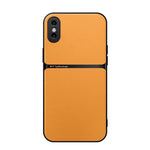 荔枝皮磁吸全覆蓋防震手機殼，適用於 iPhone 11、iPhone 11 Pro、iPhone X / XS、iPhone XR、iPhone XS Max