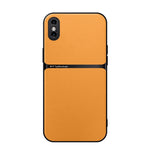 荔枝皮磁吸全覆蓋防震手機殼，適用於 iPhone 11、iPhone 11 Pro、iPhone X / XS、iPhone XR、iPhone XS Max