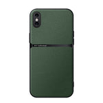 荔枝皮磁吸全覆蓋防震手機殼，適用於 iPhone 11、iPhone 11 Pro、iPhone X / XS、iPhone XR、iPhone XS Max