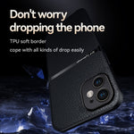 荔枝皮磁吸全覆蓋防震手機殼，適用於 iPhone 11、iPhone 11 Pro、iPhone X / XS、iPhone XR、iPhone XS Max