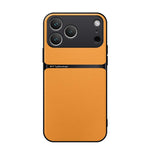 荔枝紋皮革磁吸全包覆防震手機殼，適用於 iPhone 17e / 16e、iPhone 17 Pro Max、iPhone 17 Pro、iPhone 17、iPhone Air、iPhone 16 Pro Max、iPhone 16 Pro、iPhone 16 Plus