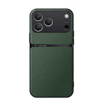 荔枝紋皮革磁吸全包覆防震手機殼，適用於 iPhone 17e / 16e、iPhone 17 Pro Max、iPhone 17 Pro、iPhone 17、iPhone Air、iPhone 16 Pro Max、iPhone 16 Pro、iPhone 16 Plus