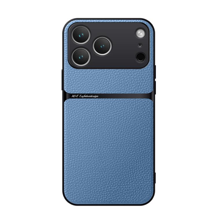 荔枝紋皮革磁吸全包覆防震手機殼，適用於 iPhone 17e / 16e、iPhone 17 Pro Max、iPhone 17 Pro、iPhone 17、iPhone Air、iPhone 16 Pro Max、iPhone 16 Pro、iPhone 16 Plus