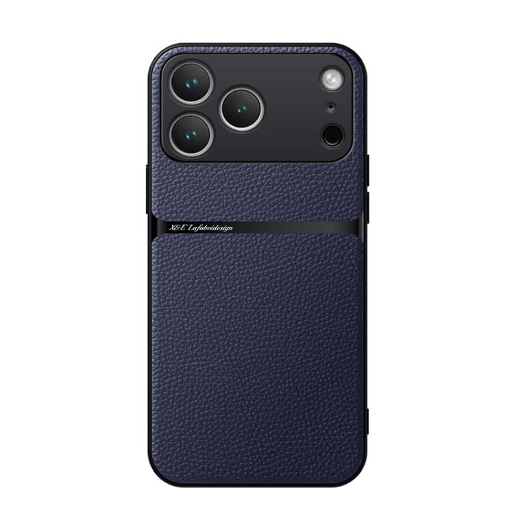 荔枝紋皮革磁吸全包覆防震手機殼，適用於 iPhone 17e / 16e、iPhone 17 Pro Max、iPhone 17 Pro、iPhone 17、iPhone Air、iPhone 16 Pro Max、iPhone 16 Pro、iPhone 16 Plus
