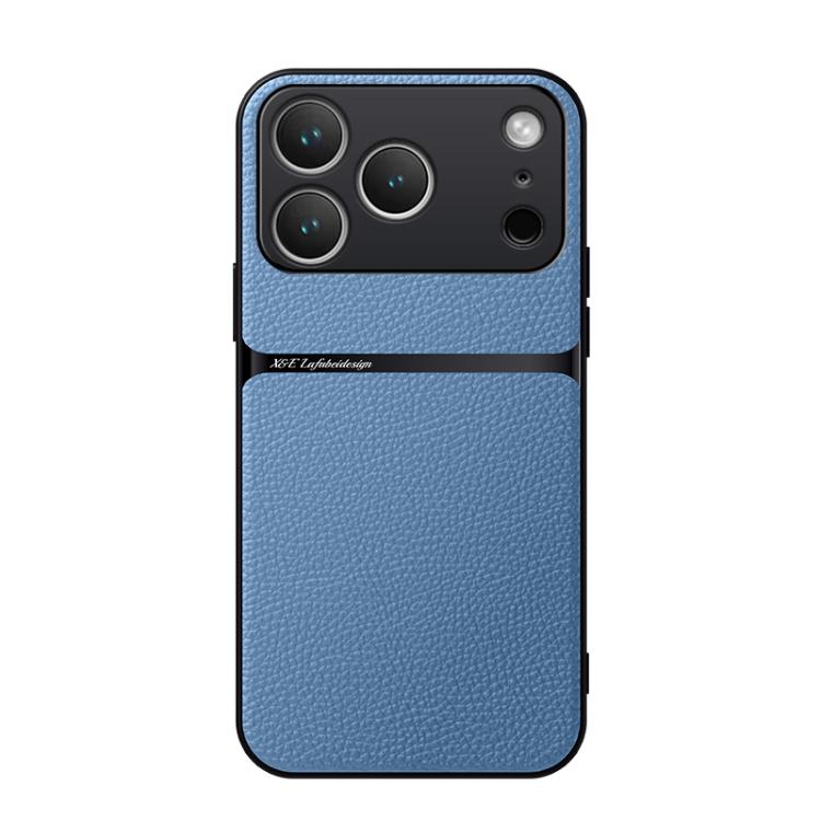 荔枝紋皮革磁吸全包覆防震手機殼，適用於 iPhone 17e / 16e、iPhone 17 Pro Max、iPhone 17 Pro、iPhone 17、iPhone Air、iPhone 16 Pro Max、iPhone 16 Pro、iPhone 16 Plus