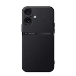荔枝紋皮革磁吸全包覆防震手機殼，適用於 iPhone 17e / 16e、iPhone 17 Pro Max、iPhone 17 Pro、iPhone 17、iPhone Air、iPhone 16 Pro Max、iPhone 16 Pro、iPhone 16 Plus