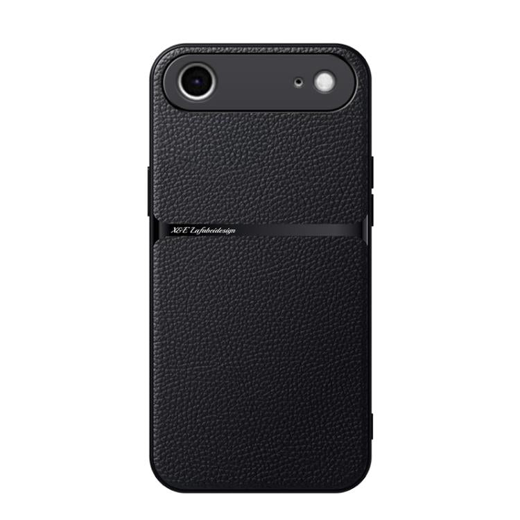 荔枝紋皮革磁吸全包覆防震手機殼，適用於 iPhone 17e / 16e、iPhone 17 Pro Max、iPhone 17 Pro、iPhone 17、iPhone Air、iPhone 16 Pro Max、iPhone 16 Pro、iPhone 16 Plus