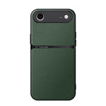 荔枝紋皮革磁吸全包覆防震手機殼，適用於 iPhone 17e / 16e、iPhone 17 Pro Max、iPhone 17 Pro、iPhone 17、iPhone Air、iPhone 16 Pro Max、iPhone 16 Pro、iPhone 16 Plus