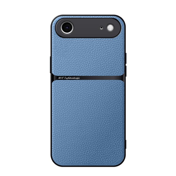荔枝紋皮革磁吸全包覆防震手機殼，適用於 iPhone 17e / 16e、iPhone 17 Pro Max、iPhone 17 Pro、iPhone 17、iPhone Air、iPhone 16 Pro Max、iPhone 16 Pro、iPhone 16 Plus