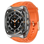 改良 PC 混合 TPU 錶殼錶帶，適用於 Samsung Galaxy Watch Ultra 47mm / Ultra 2025