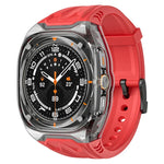 改良 PC 混合 TPU 錶殼錶帶，適用於 Samsung Galaxy Watch Ultra 47mm / Ultra 2025