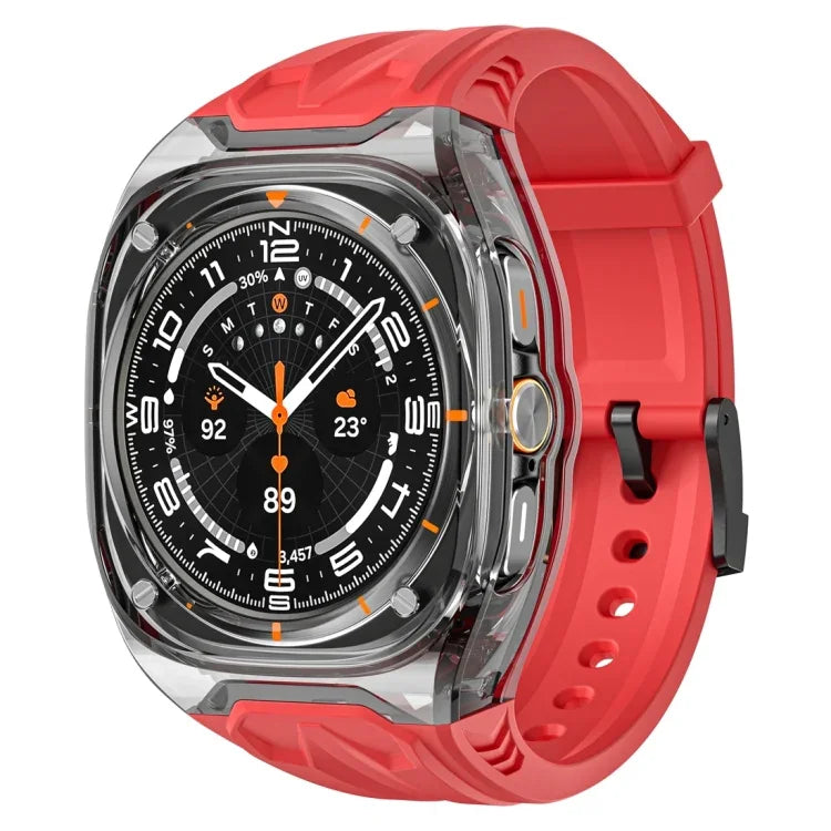改良 PC 混合 TPU 錶殼錶帶，適用於 Samsung Galaxy Watch Ultra 47mm / Ultra 2025