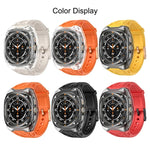 改良 PC 混合 TPU 錶殼錶帶，適用於 Samsung Galaxy Watch Ultra 47mm / Ultra 2025