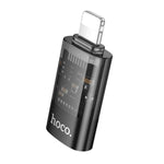 hoco UA36A 8 Pin 公對 USB-C / Type-C 母 OTG 透明轉接器，8 Pin 公對 USB-C / Type-C 母