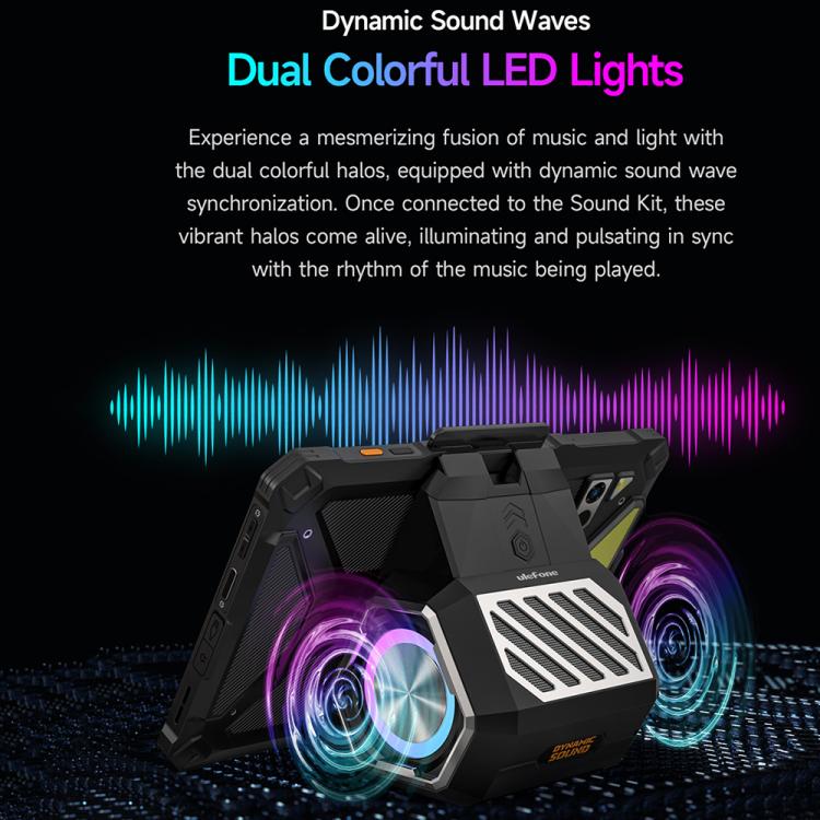 Ulefone便攜支架無線藍牙喇叭適用於Ulefone Armor Pad 4 / 4 Ultra，適用於Ulefone Armor Pad 4 / 4 Ultra