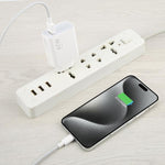 67W USB 快速充電器，附 1 米 USB 對 Type-C 充電線，67W Type-C 充電線